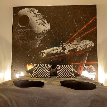 Appartement Cinema Video-Projecteur Et Garage Honfleur Eksteriør billede