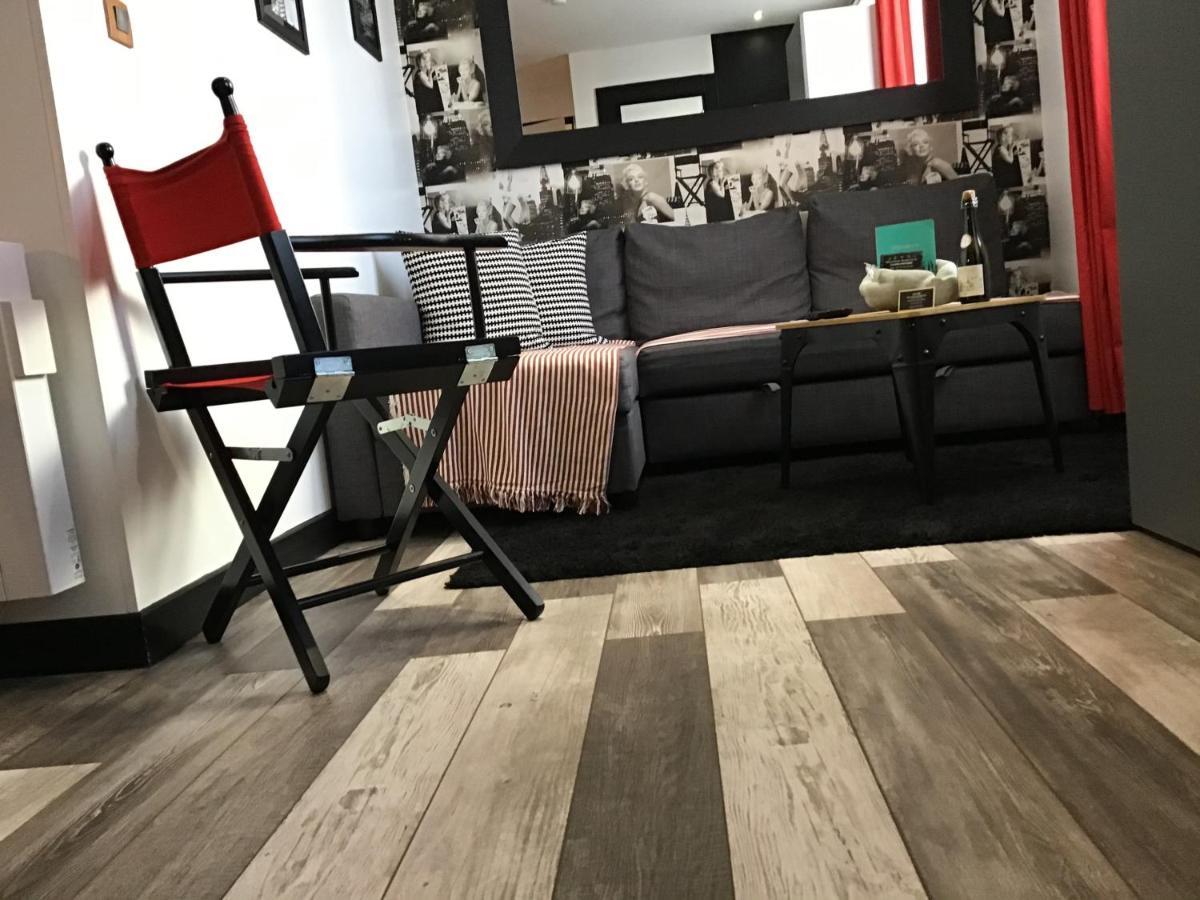 Appartement Cinema Video-Projecteur Et Garage Honfleur Eksteriør billede