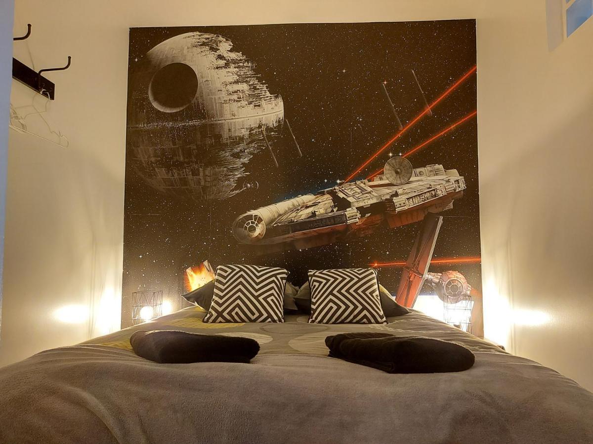 Appartement Cinema Video-Projecteur Et Garage Honfleur Eksteriør billede